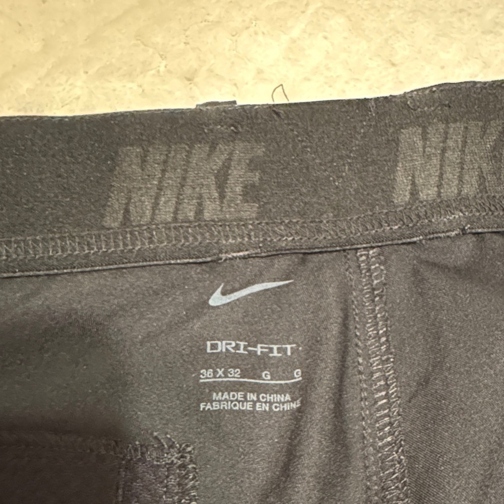 👖 Men’s Nike Dri-Fit Golf Pants – Black – Size 36x32 - Picture 10 of 15